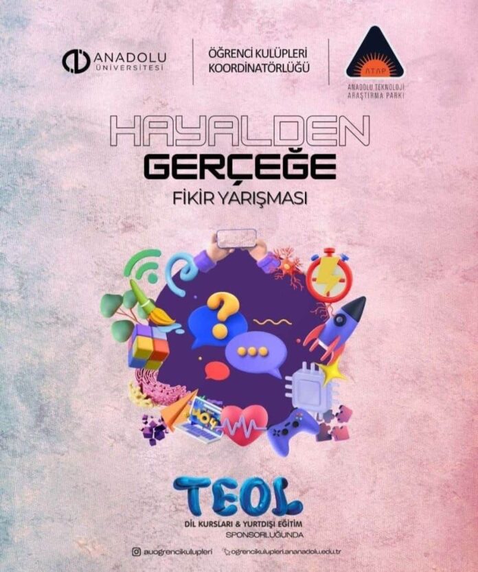 Anadolu Üniversitesi'nde Öğrencilere Yönelik 'Hayalden Gerçeğe Fikir Yarışması' Detayları Açıklandı