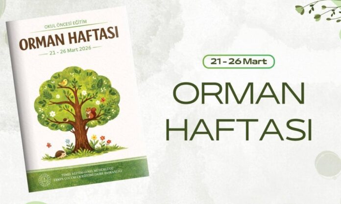 Okul Öncesi İçin Orman Haftası Etkinlik Takvimi Eğitimcilerin Hizmetine Sunuldu